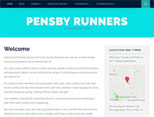 Tablet Screenshot of pensbyrunners.co.uk